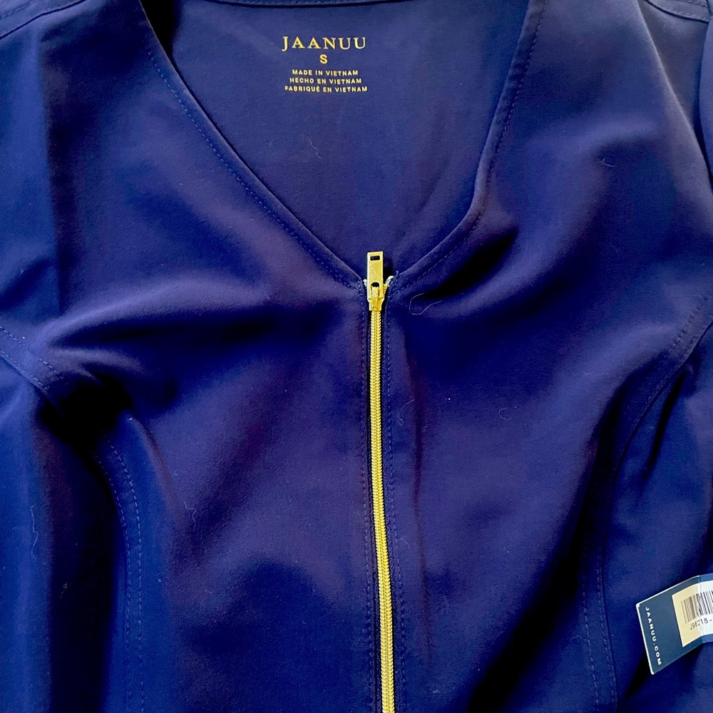 Navy blue Jaanuu scrubs set